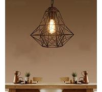 CLSDRZC Light Rustic Iron Chandelier Living Room Bedroom Restaurant Light