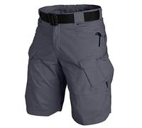 CLSDRZC Men Urban Shorts Outdoor Waterproof Wear-Resistant Cargo Shorts Quick Dry Multi-pocket Hiking Pants
