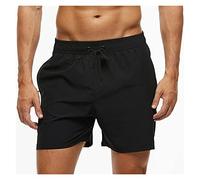 CLSDRZC Men's Four Minute Casual Shorts Pocket zip Beach Pants Four Side Stretch Sports Beach Pants Shorts