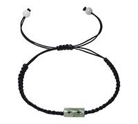 CLSDRZC Necklaces Natural Jade Cross Bracelet, Adjustable