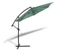 CLSDRZC Parasol 3.0M Beach with Crank for Outdoor Dining Table Terrace Uv Protection Garden Patio Umbrella