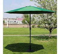 CLSDRZC Parasols Outdoor Market Patio Garden Lawn Table Sun Canopy Iron Pole Umbrella Uv Protective 270Cm*250Cm,Without Base good