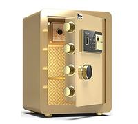 CLSDRZC s Fingerprint Password Fireproof,Steel Electronic,Anti-theft Home Office Filing Cabinet,6 Ways To Unlock (Brown,36x32x40cm)