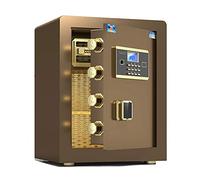 CLSDRZC s Fireproof Waterproof Combination Lock With Key And Code,Small Household, Office All-steel Anti-theft Saf