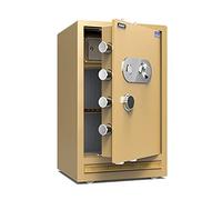 CLSDRZC s Heavy-duty Steel,Fireproof And Anti-theft Cabinet Storage,Double Protection By Mechanical Code Lock,Home Office Supplies (Black)