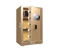 CLSDRZC s Heavy Steel,Fireproof And Anti-theft 60cm/70cm/80cm Home Hotel Cabinet,Office Filing Cabinets, And Gold (70x42x38cm)