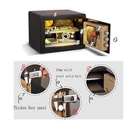 CLSDRZC S， Home Small Password SOffice All-steel With 3 Lock Bolts Anti-theft Bedside Wardrobe Wall Invisible Safes， 36x30x26.5 Cm SCabinet