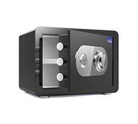 CLSDRZC s Small Home,25cm/30cm High,Fireproof And Anti-theft Steel Storage,Can Be Put In A Cabinet(Gold,35x30x30cm)