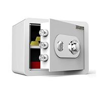CLSDRZC Safes 35 cm Mechanical Password Deposit ， with Key Invisible Bedside Code Safes Office All-steel Anti-theft Jewelry Manual SCabinet