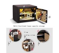 CLSDRZC Safes All Steel Password Safe， 26.5 Cm Household Small 2-layer SDeposit Office Lock Bolt Anti-theft Bedside Wardrobe Invisible SSCabinet