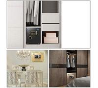 CLSDRZC Safes S for Safety Cabinet, All Steel Small Password Single Door Invisible S, : Office/Home/Finance 30X38X32Cm Safe,C