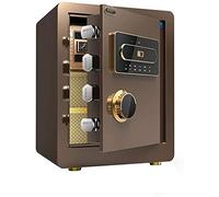 CLSDRZC Safes S for Safety Cabinet, Small and Large Capacity Fingerprint Password Double Lock with Alarm Storage Cabinet, : Office/Home/Finance Safe,C