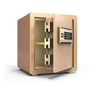 CLSDRZC Safes Safe， Electronic SCan Be Fixed to Install Multi-Color -36X31X40Cm Insurance Security Safe，Brown