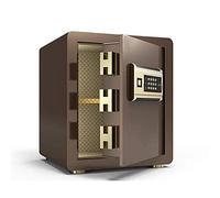 CLSDRZC Safes Safe， Electronic SCan Be Fixed to Install Multi-Color -36X31X40Cm Insurance Security Safe，Brown