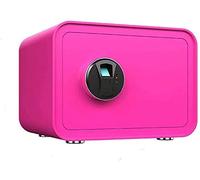 CLSDRZC Safes Safes 10Kgsmall Household, Fingerprint Deposit High Security Steel Vault Anti-Theft Small 35 * 28 * 25Cm Safe,Black