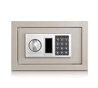 CLSDRZC Safes Safety Electronic Cash The Storage of Valuables 22 Liters Gray 31 * 20 * 20Cm Safe