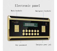 CLSDRZC Security, All Steel Anti-theft Security - Digital 25/30cm Fireproof & Waterproof Invisible with Keypad to Protect Money, Jewelry, Passports Cabinet