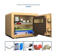 CLSDRZC Security, All Steel Anti-theft Security - Digital 25/30cm Fireproof & Waterproof Invisible with Keypad to Protect Money, Jewelry, Passports Cabinet