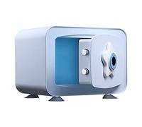 CLSDRZC Security, Cabinet, Electronic Lock, Rounded Corners, Solid Latch Small Storage for Jewelry/Cash/Camera Wall