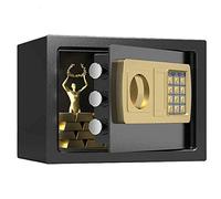CLSDRZC Security, Digital Electronic Steel with Keypad, Manual Override Keys-Protect Money, Jewelry, Passports-For Home, Business or Travel,White