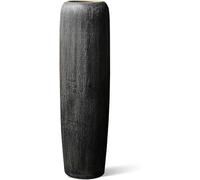 CLSDRZC Vase Ceramic Flower Tall Floor Large Floor, Handmade For Office,(Dark Grey,24x80cm)