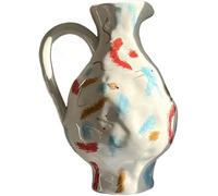 CLSDRZC Vase Creative Hand-Painted Ceramic Vase Nordic Art Home Decoration Vase Flower Vases Decorative