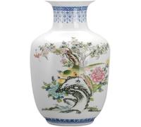 CLSDRZC Vase Tabletop Flowers Large Ceramic Classical Blue and White Porcelain Decoration Decoration Ceramic Crafts Decoration Flower