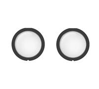 CLSSLVVBN 2x for Insta 360 X3 Lens Protector Quick-fit All-round Protection No Gap For X3 Glass Lens Guards Sticky Durability