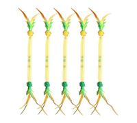 CLSSLVVBN 5x Catnip Instinct 5pcs/set With Vibrant Bird Movements Catnip Scent Feathers Toys Featuring Teasing Catnip Rope, type+3