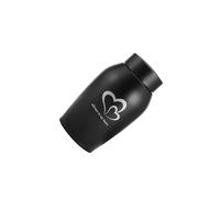 CLSSLVVBN Casket Columbarium Remembrance Memorial Pets Urns Stainless Steel Keepsake Case Memory Loose Cremation Urn Kitten Pet Urns For Dogs Ashes Cats Cremation Urn Kitten, Black, 8.5x18.5cm