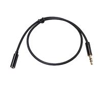 CLSSLVVBN Computer Tablet Headphone Portable Audio Extension Cable 3.5mm Male to Female Adapter Sound Equipment Replacing Parts, 0.5m