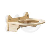 CLSSLVVBN Cozy Cat Hammock For Window Space Featuring Delectable Sunlight And Comfortable Sleeping Peeks Space Bed Is Really Good Bed For Cats To Enjoy Sunbath And Beautiful Landscape Outside