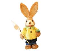 CLSSLVVBN Creative Rabbit Figurine Materials DIY Bunny Craft Pack For Family Fun Bunny Figurine DIY Pack Is Very Suitable For Parent And Child Interaction Animal Decor Indoor Sculpture Home Decoration