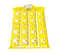CLSSLVVBN Egg Incubator Tray Poultry Hatching Machine Lightweight Durable Plastic Convenient Chicken Goose Birds Egg Incubator Tray Poultry Hatching Machine Tool , AC12V , 32.5x29x12cm