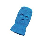 CLSSLVVBN Full Face Cover Knitted Hats 3 Holes Balaclava Neck Caps Thermal Outdoor Skullies Motorcycle Ski Cycling, Lake Blue