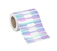 CLSSLVVBN Jewelry Tags Price Tags Stickers High Sticking Ability Ensures Secure Attachment On Rings Bracelets Necklaces Jewelry Price Stickers Blank 500 Labels, Colorful, 6x1.2cm