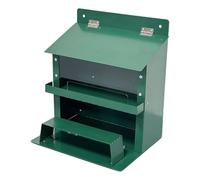 CLSSLVVBN Large Capacity Chipmunk Feeder For Outdoors Sturdy Squirrel Feeder Backyard Decoration Easy To Cover On Top To Food Wind And Rain Chipmunk Has Large Capacity And Can Be Filled Amount