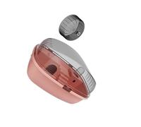 CLSSLVVBN Large Hamster Cage Habitat Cage Portable Promotes Healthy Habits With Ventilation And Ample Space For Beloved Pets Ventilation Exercise Playing House Transparent, Pink, 35.5x27.5x20cm