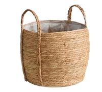 CLSSLVVBN Large Woven Plant Pot | Lightweight And Natural | Multi-functional Storage Solution Easy To And Lightweight Fiber, m
