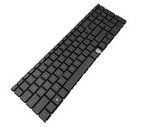 CLSSLVVBN Mute Keyboards PC Input Keypad Black Key Board Laptop Dust Protection Backlight High Performance Replacement for 15-ED