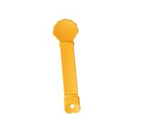 CLSSLVVBN Pet Feeding Spoon Pet Food Squeeze Spoon Easy Cat Snack Squeeze Ensures No Waste While Treating Pets Snack Feeding Lickable Cat Treats, yellow