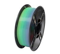 CLSSLVVBN PLA Filament 75 Mm Multicolor Accessories Glow in Night Rainbow Provides Vibrant Color Options Good Printing Effect PLA 3D Printer Filament Glow in Night Rainbow