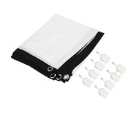 CLSSLVVBN Portable Projector Screen Movie Screen Indoor Lightweight And Foldable Travel And Camping Football Games And Sports Events Will Be More Enjoyable. Lightweight, 100 inch with 8 Hooks