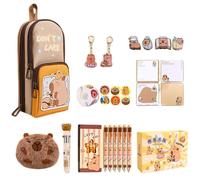 CLSSLVVBN Stationery Storage Solution with Quick Access and Easy Classification Rulers Canvas Stationery Organizer School Supplies, Type+2