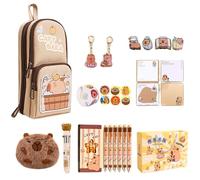 CLSSLVVBN Stationery Storage Solution with Quick Access and Easy Classification Rulers Canvas Stationery Organizer School Supplies, Type+4