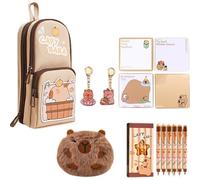 CLSSLVVBN Stationery Storage Solution with Quick Access and Easy Classification Rulers Canvas Stationery Organizer School Supplies, Type+3