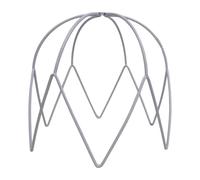 CLSSLVVBN Stylish Lampshade Frame Ring Support Stand Enhancing Environmental Aesthetics In Any Room Can Rest Assured Made With Fine Iron Lampshade Ring Frame Iron Wire Light Shade Cover, Style A