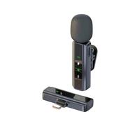 CLSSLVVBN Wireless Lavaliers Microphone Clear Voice Portable Easy To ABS With Battery Lapel Microphone Wireless Phone, lighting, One-to-one