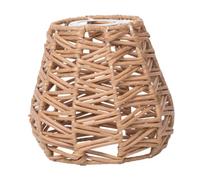 CLSSLVVBN Woven Lamp Shade Bulb Guard Boho Style Makes Beautiful Addition To Ceiling Fan Or Floor Lamp And Retro Lampshade Will Turn Home Into Elegant And Stylish Place, Style A