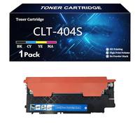 CLT-404S CLT-K404S CLT-C404S CLT-M404S CLT-Y404S for Samsung SL-C430 C430W C432 C433 C432W C433W C480 C480W C480FW C480FN C482 C482 C482W C483W C483FW C48X Toner Cartridge,C-1 Pack